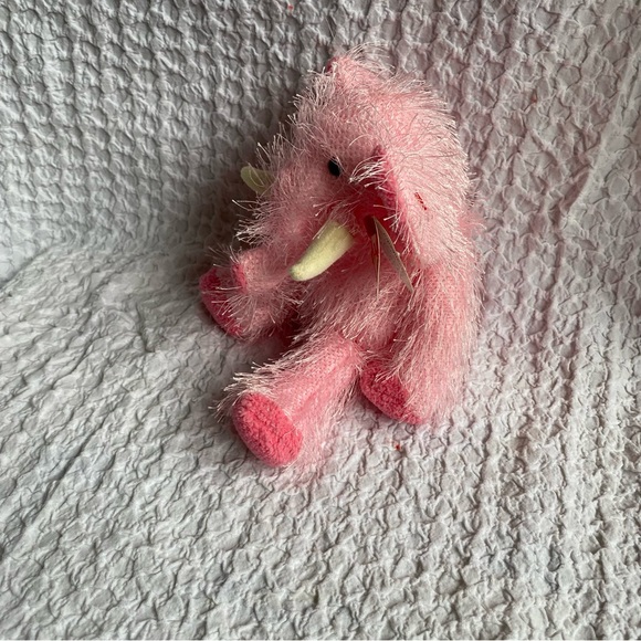 Vintage TY Punkies Pipsqueak the Elephant Beanie baby plushie Punkies Collection - Picture 2 of 8